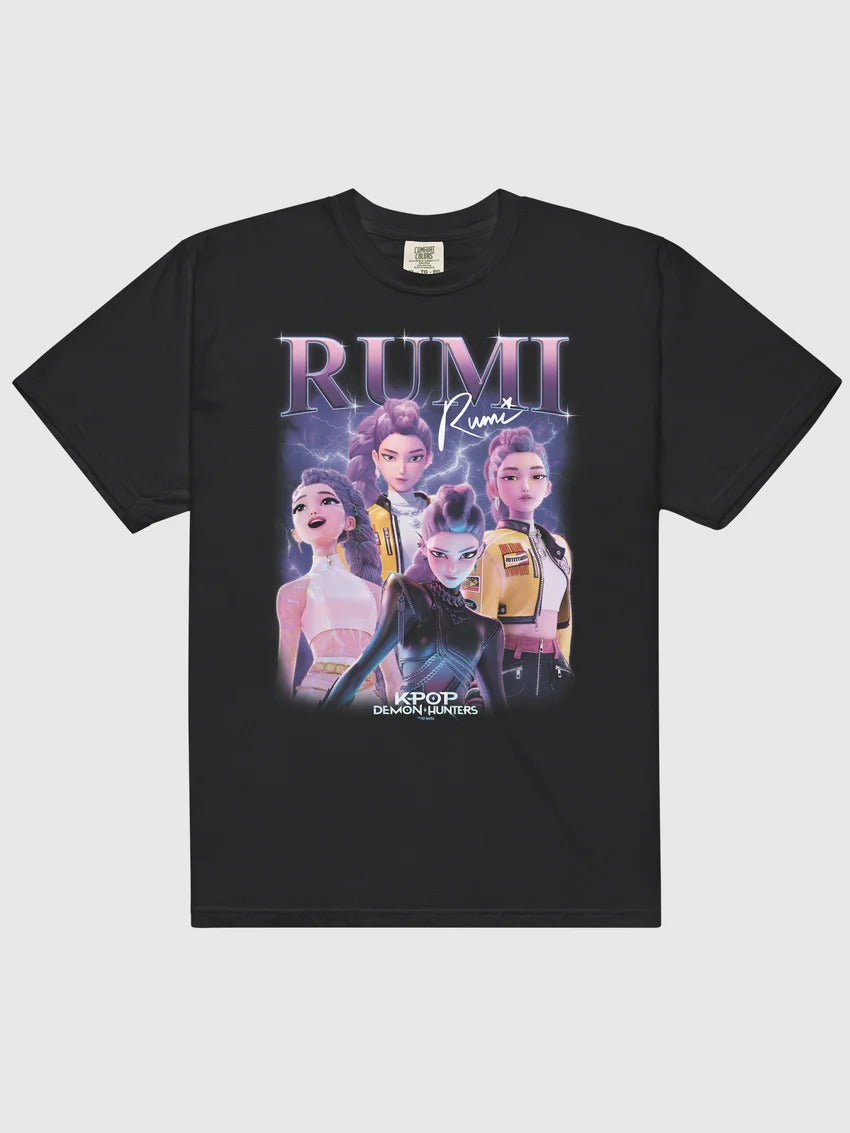 RUMI Vintage Aesthetic Graphic T-Shirt | K-Pop Demon Hunters