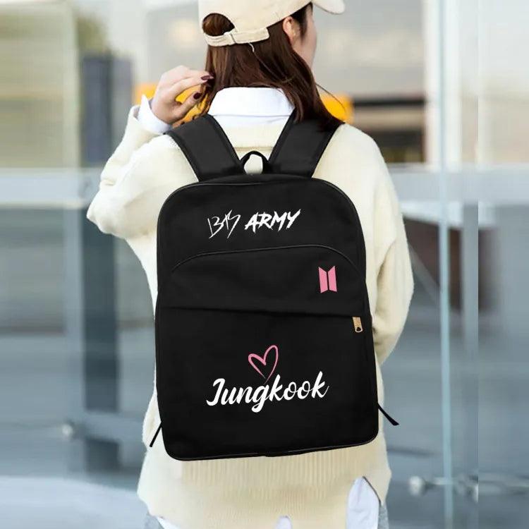 Taehyung Backpack for BTS Army Fashion Kpop Bag – Kpop Store Pakistan