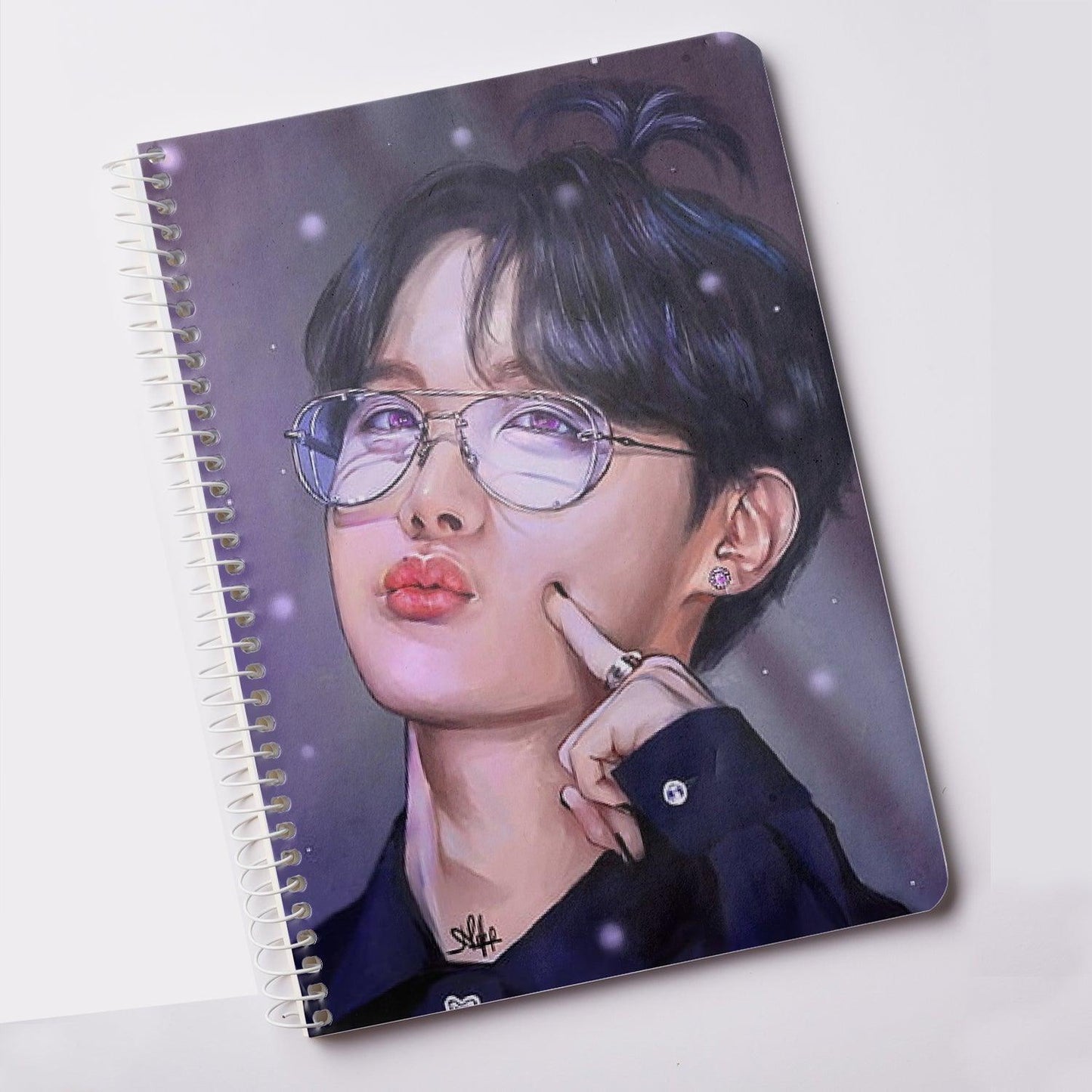 bts jhope design notebook kpop boys printed