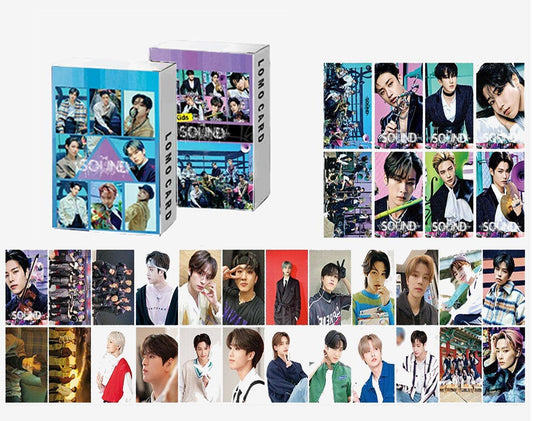 STRAY KIDS LOMOCARDS SOUND PHOTOCARDS FOR FANS (PACK OF 32) - Kpop Store Pakistan