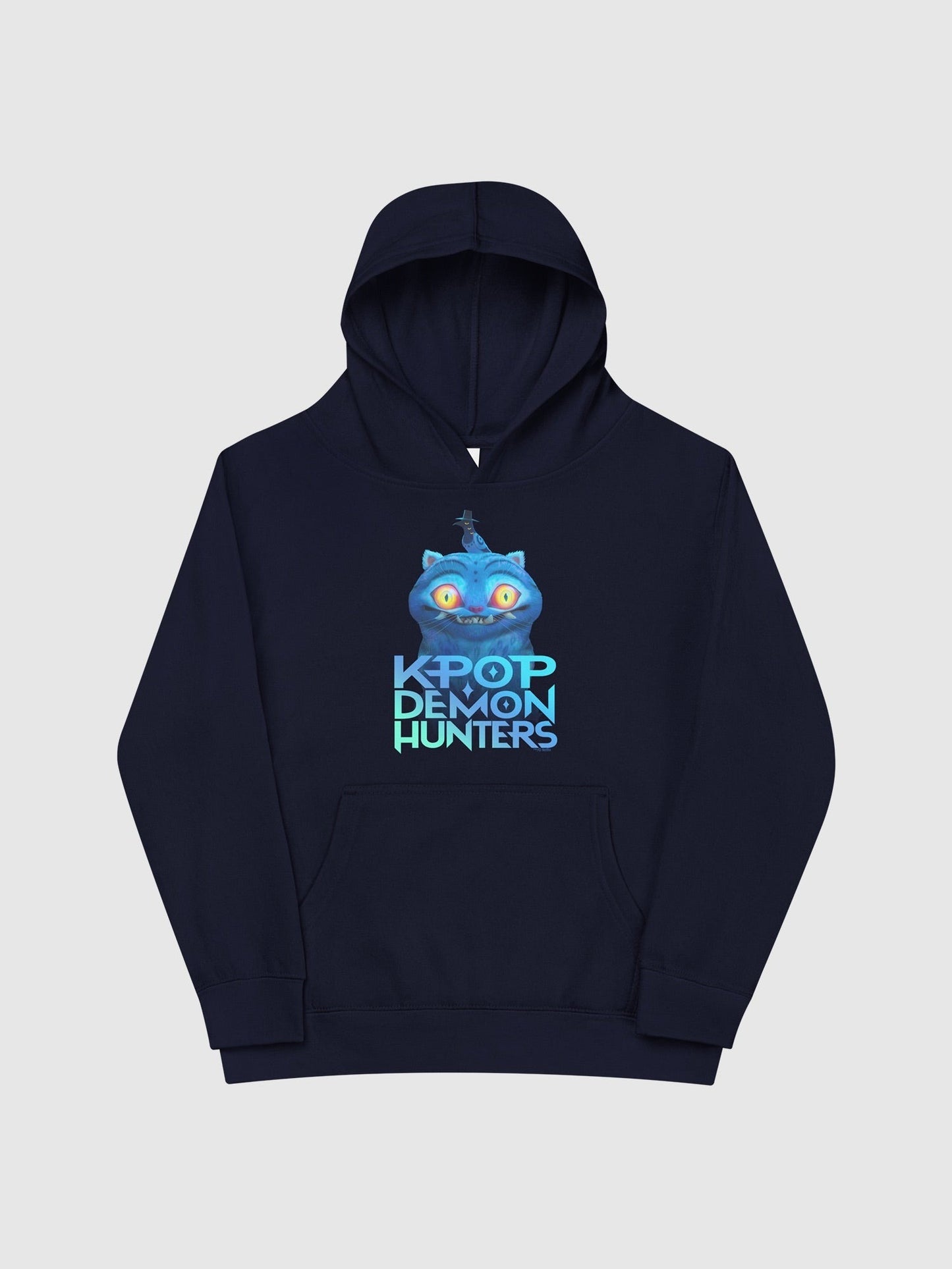 KPop Demon Hunters Derpy Tiger and Sussie Magpie Logo Hoodie
