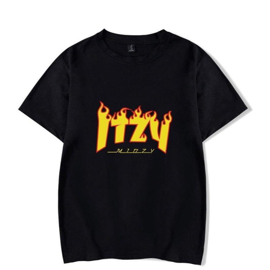 Itzy Flame TShirt For K-pop Fans - Kpop Store Pakistan
