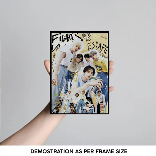 Stray Kids Photo Frame Fight Or Escape for STAY Fans - Kpop Store Pakistan