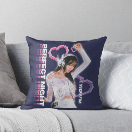 Perfect Night Cushion For K-pop Le Sserafim Fans - Kpop Store Pakistan