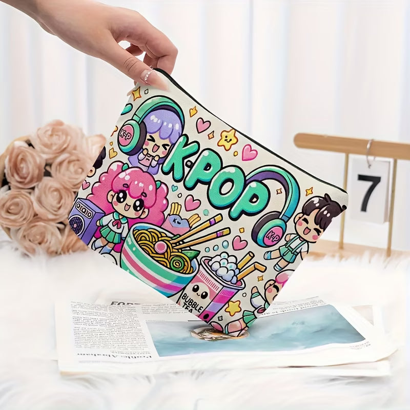 K-Pop Pouch for Fans | Gift for BTS BLACKPINK Stray Kids Lovers | Kpop Merch