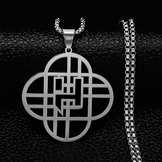 Kpop Stainless Steel Huntrix Inspired Necklace Set in Gold & Silver