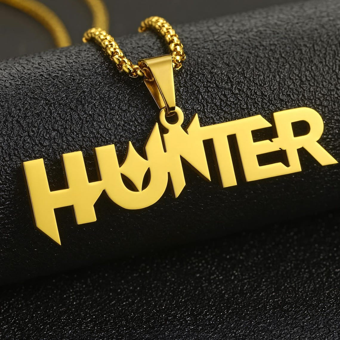 Demon Hunter Jewelry Premium Quality Gold Plated Pendant for boys girls