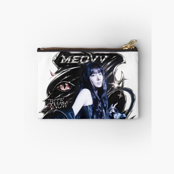 Meow Kpop Zipper Pouch – Dragon Aesthetic Print