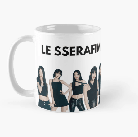 Le Sserafim Mug For K-pop Girls Fans - Kpop Store Pakistan