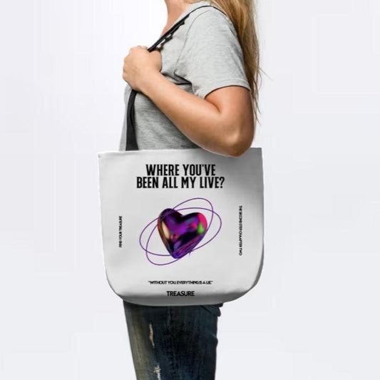 All My Life Tote Bag For K-pop Treasure Fans - Kpop Store Pakistan