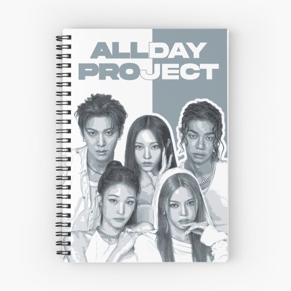 All Day Project Kpop Notebook - Photocard Design