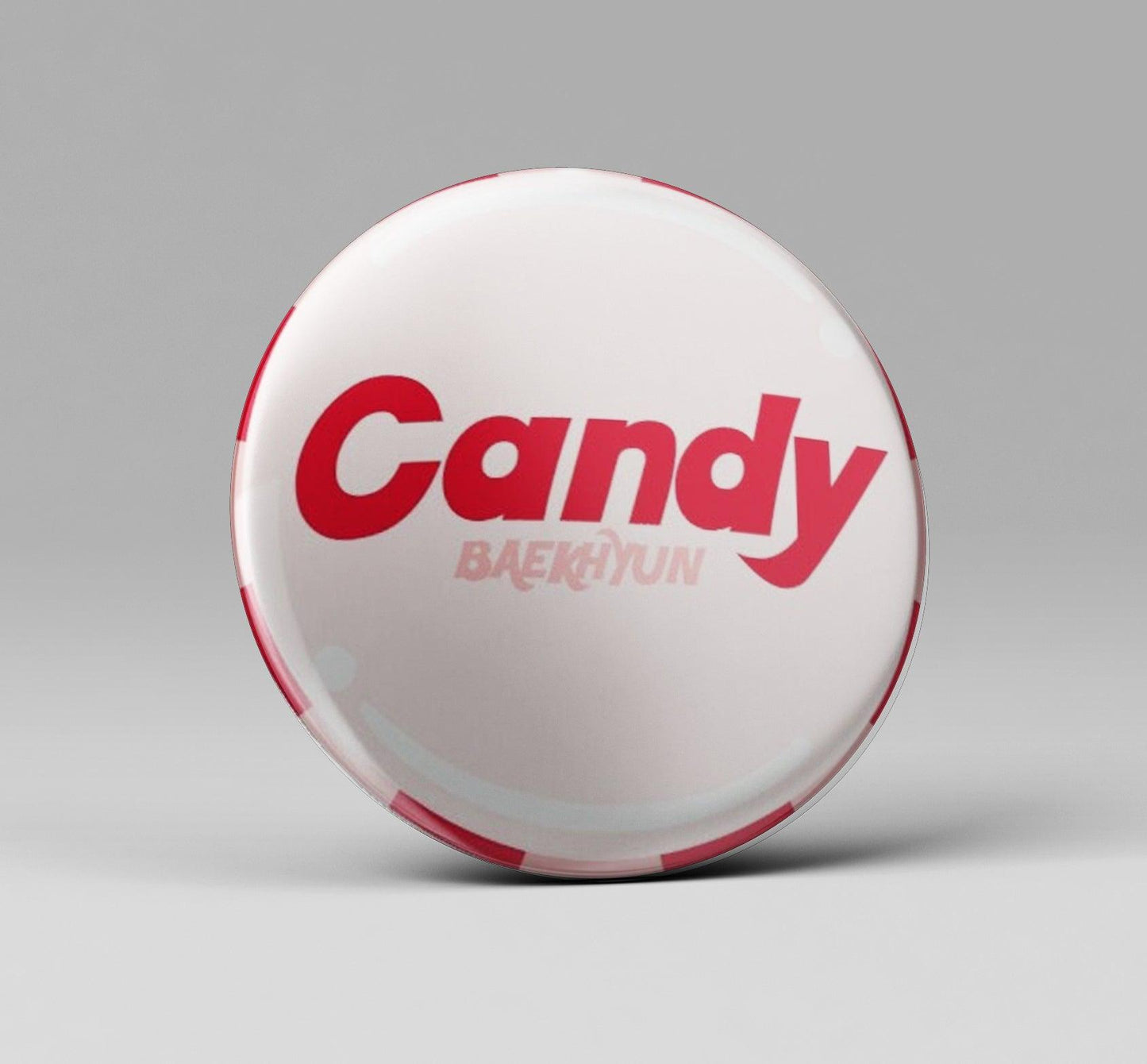 EXO BAEKHYUN ‘CANDY’ Logo Badge - Kpop Store Pakistan