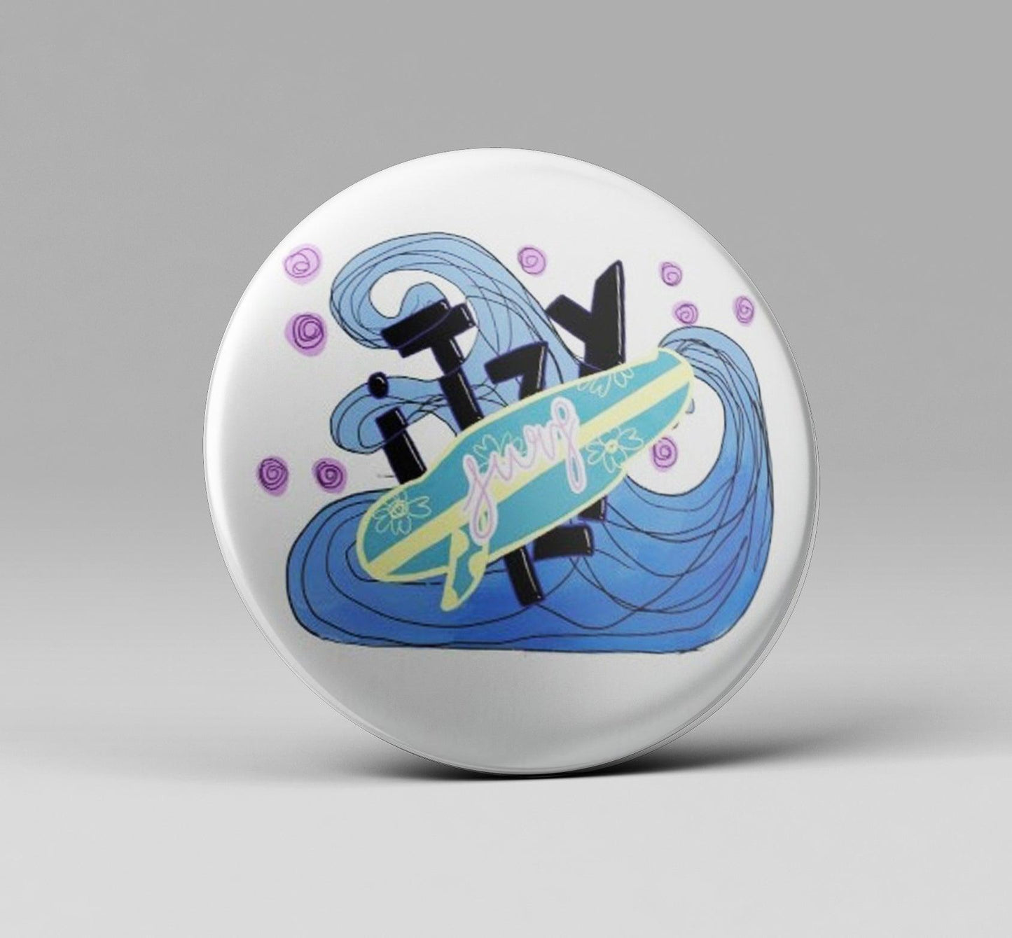 ITZY Fanart Badge - Kpop Store Pakistan