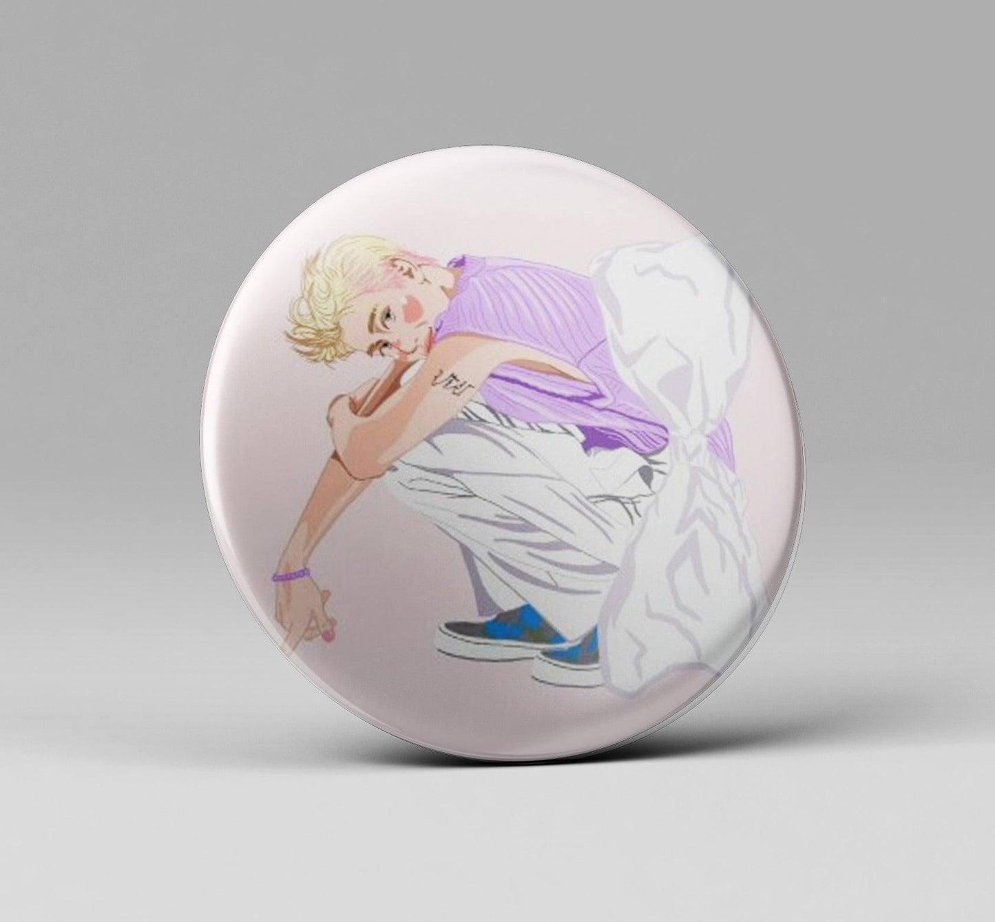 BAMBAM “RIBBON” Album Art Badge - Kpop Store Pakistan