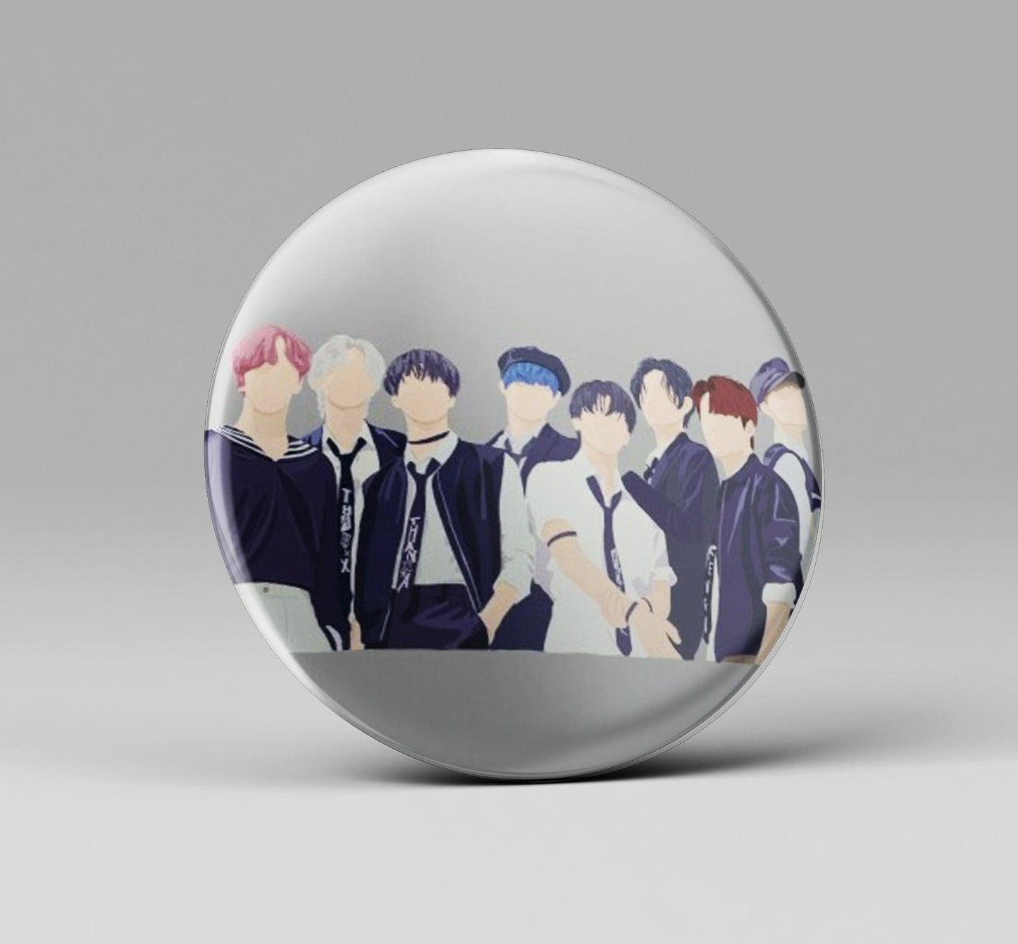 ATEEZ ‘INCEPTION’ MV Fanart Badge - Kpop Store Pakistan
