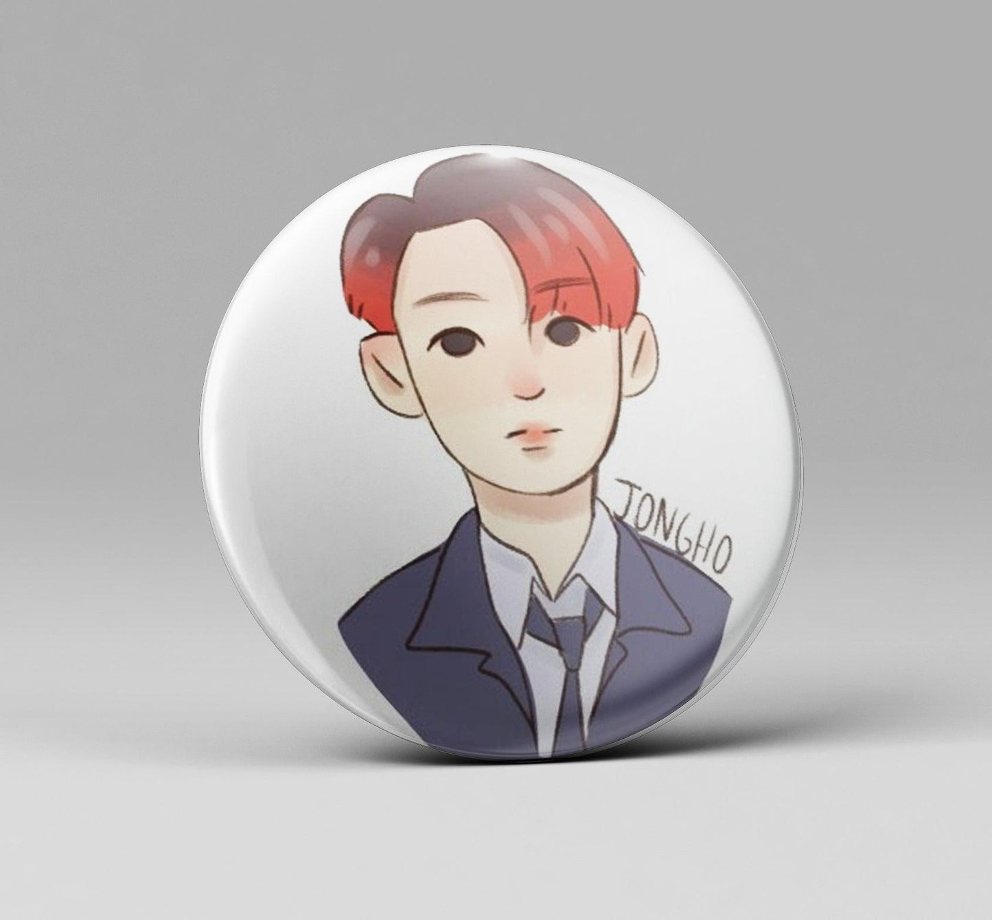 ATEEZ ‘JONGHO’ INCEPTION MV Fanart Badge - Kpop Store Pakistan