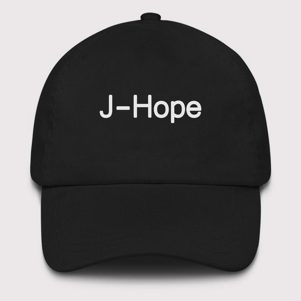 BTS J-hope Cool black Cap with Adjustable Strap - Kpop Store Pakistan