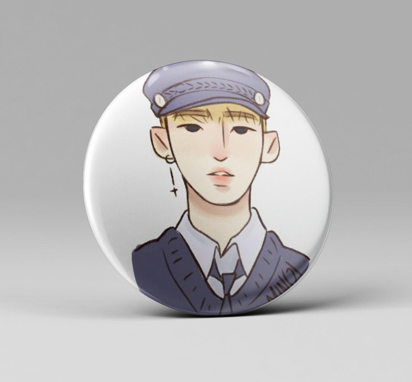 ATEEZ ‘MINGI’ INCEPTION MV Fanart Badge - Kpop Store Pakistan