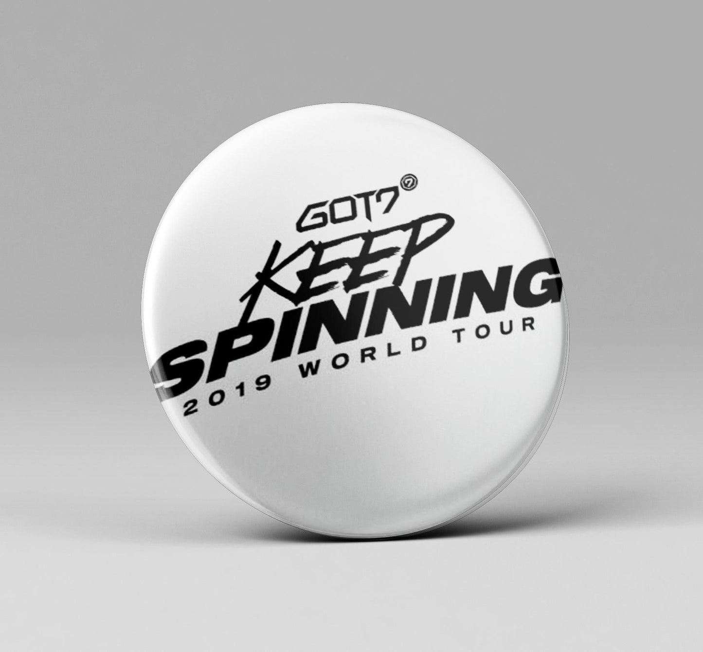 GOT7 ‘KEEP SPINNING’ World Tour Badge - Kpop Store Pakistan
