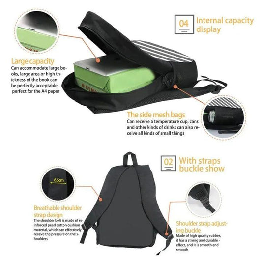 BTS Army Backpack With Laptop Partition Digital Printed Bag - Kpop Store Pakistan