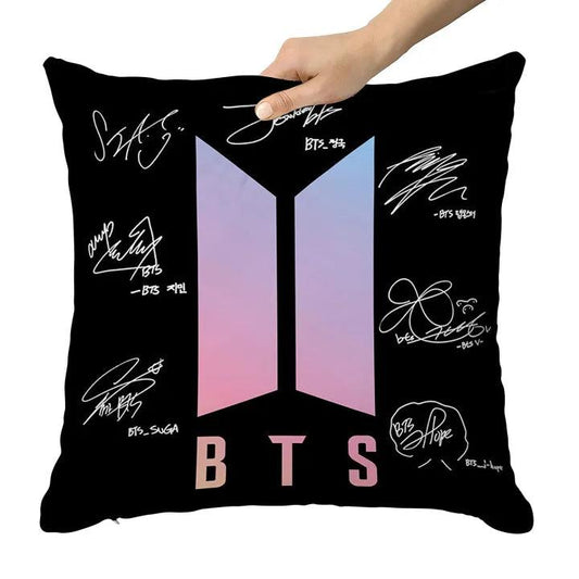 BTS Signature Cushion for Army KPOP with Filler - Kpop Store Pakistan