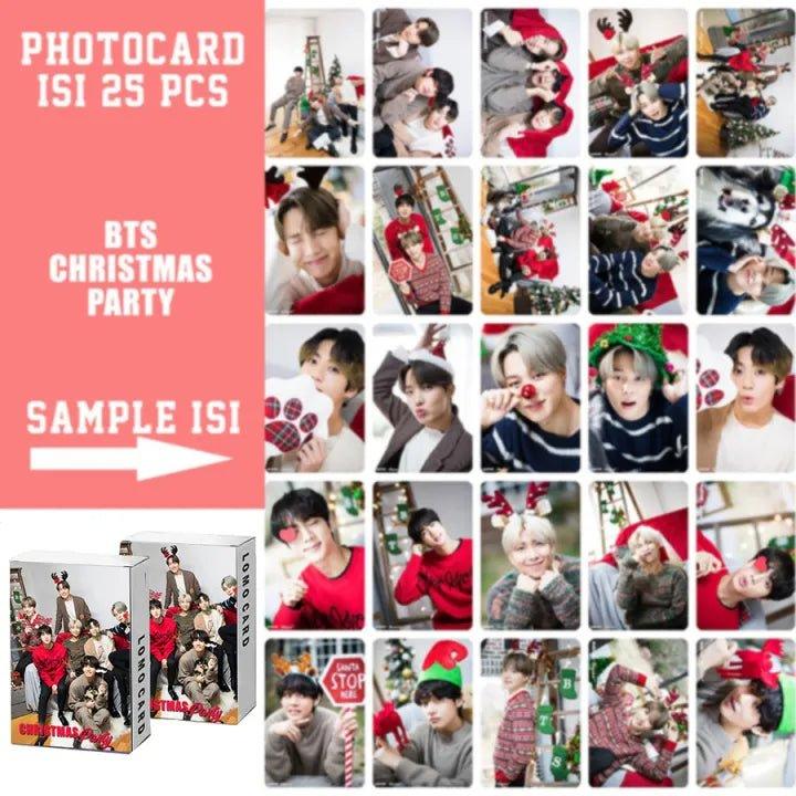 BTS Photocards for Army Christmas Party Kpop (pack of 25) - Kpop Store Pakistan