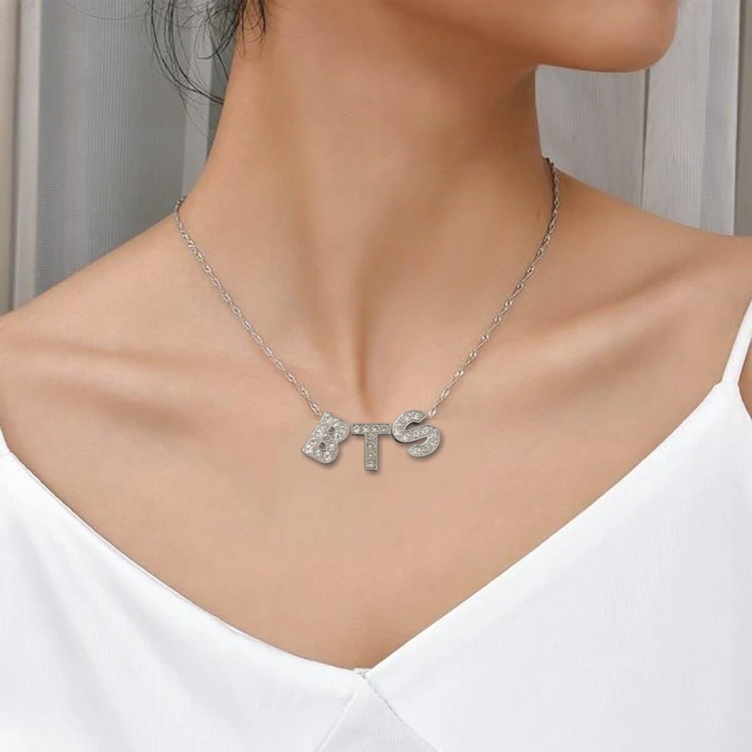 Bts Army Necklace Bts Locket Price Buy M Men Style Bikers Jewelry