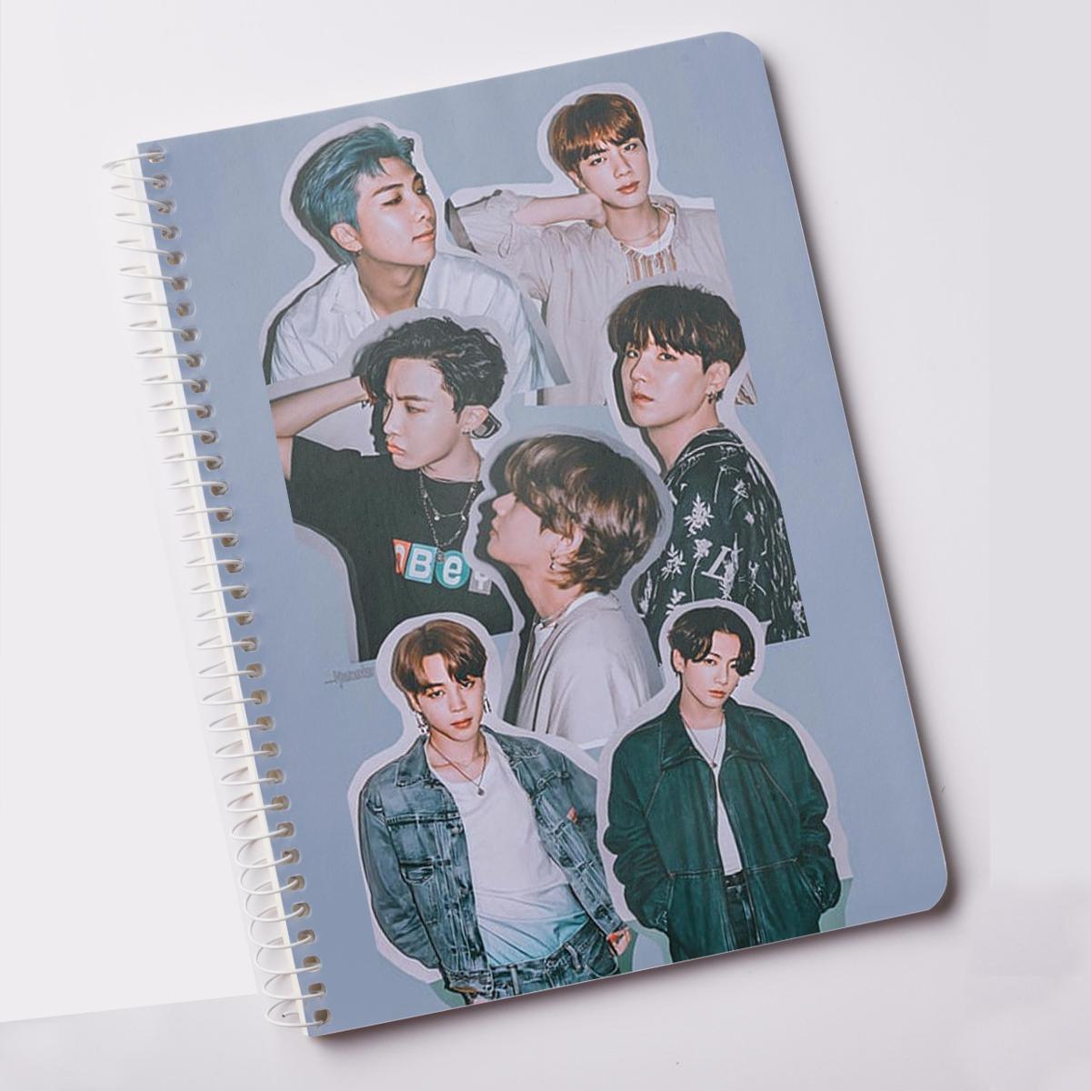 BTS Group Together Notebook (A5) - Kpop Store Pakistan