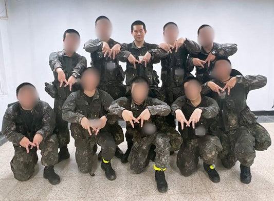 MONSTA X's Jooheon causes laughter as he converts his fellow army officers into Monbebes