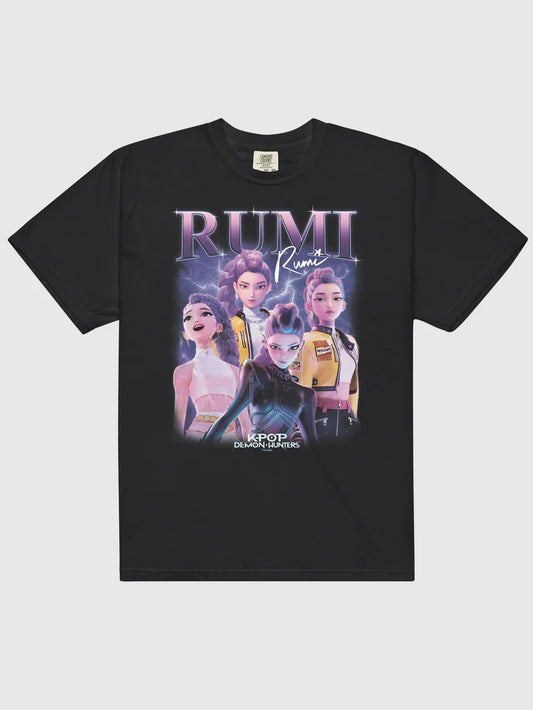 RUMI Vintage Aesthetic Graphic T-Shirt | K-Pop Demon Hunters