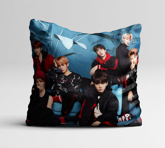 BTS Cozy Cushion With Filler For Army Fans - Kpop Store Pakistan