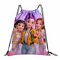 Kpop Girl Group Drawstring Bag | Kawaii 3D Anime Print Backpack for Teen Girls | Aesthetic Korean Pop Fan Merch