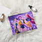 Purple K-Pop Inspired Cosmetic Pouch | Girl Squad Aesthetic Makeup Bag
