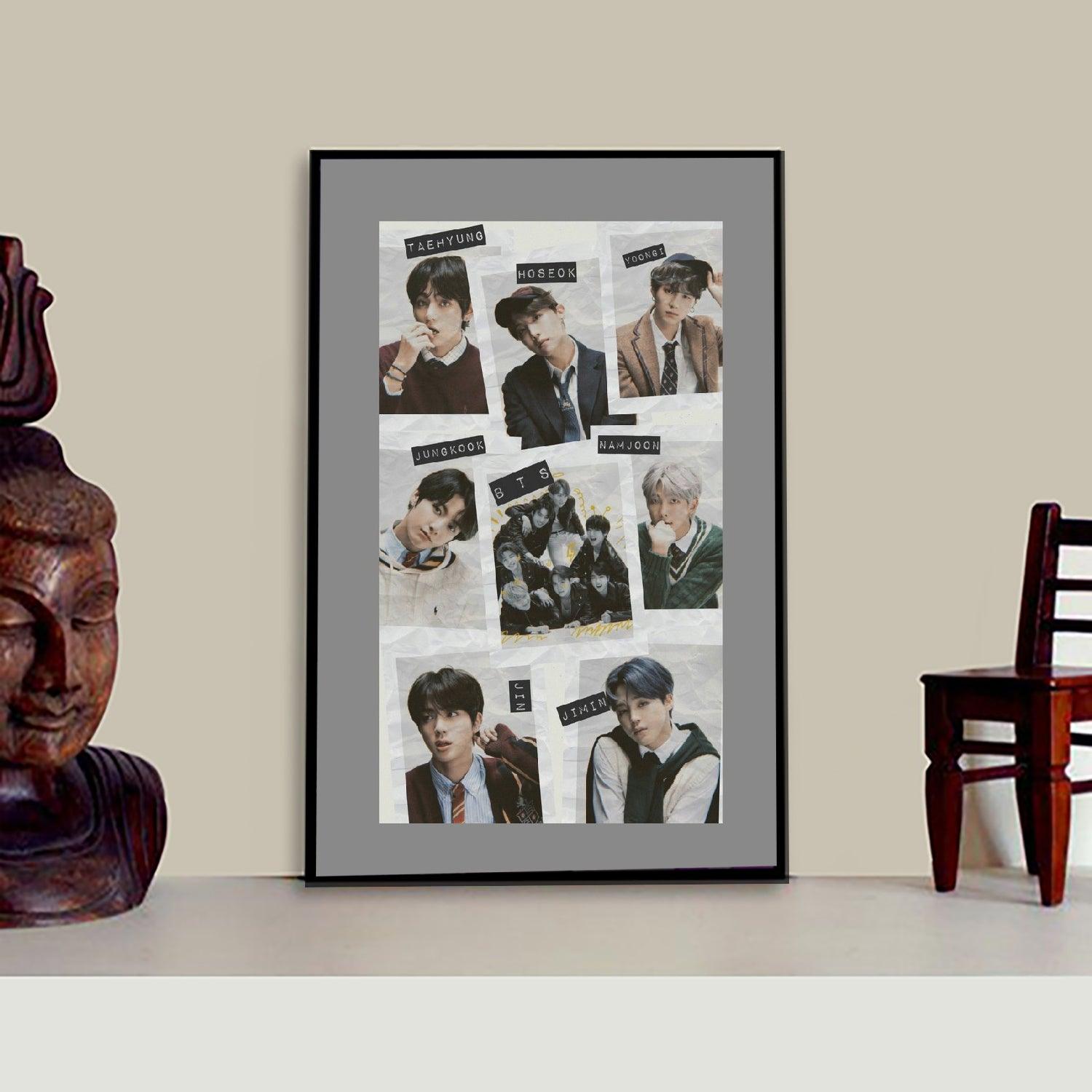Bts Frame BTS MEMBER PHOTO FRAME FOR KPOP ARMY – Kpop Store Pakistan