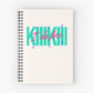 Kiiikiii Kpop Notebook - I Do Me Logo Design