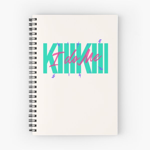 Kiiikiii Kpop Notebook - I Do Me Logo Design