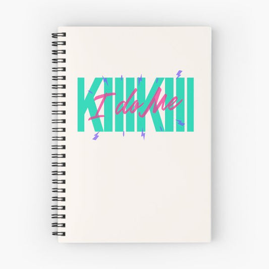 Kiiikiii Kpop Notebook - I Do Me Logo Design