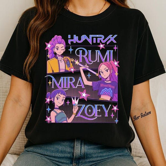 Nova Beat Black Graphic T-Shirt