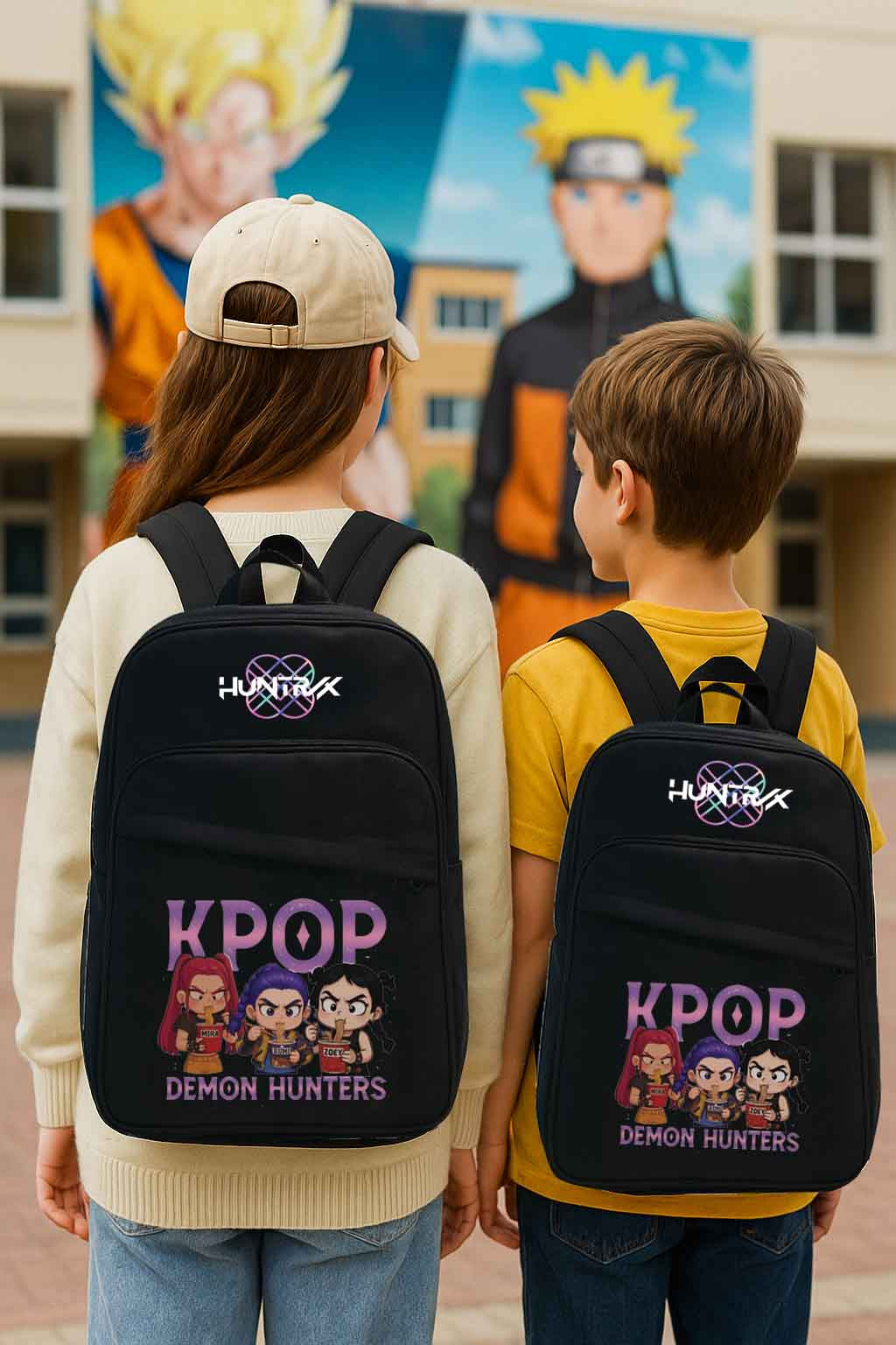 Kpop Demon Hunter Bag for Daily School Boys Girls Fans Exclusive Backpack