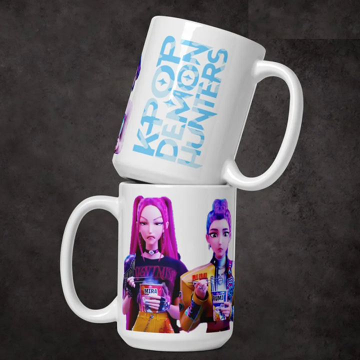 Demon Hunters Mug K-Pop Girls Coffee Cup Kpop Fan Exclusive Gift