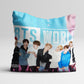 BTS World Cushion With Filler For K-pop Army Fans - Kpop Store Pakistan