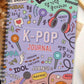 K-Pop Fan Notebook | Kpop Journal with Fandom Doodles, Korean Slang