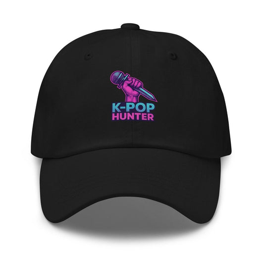 Pink Panther Kpop Cap Black