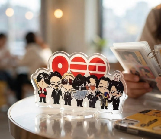 BTS 'Butter' Chibi Chibi Acrylic Standee Set - Official Art Merchandise