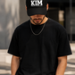 Legendary KIM Black Baseball Cap | Funny Korean Style Adjustable Cap for Men & Women