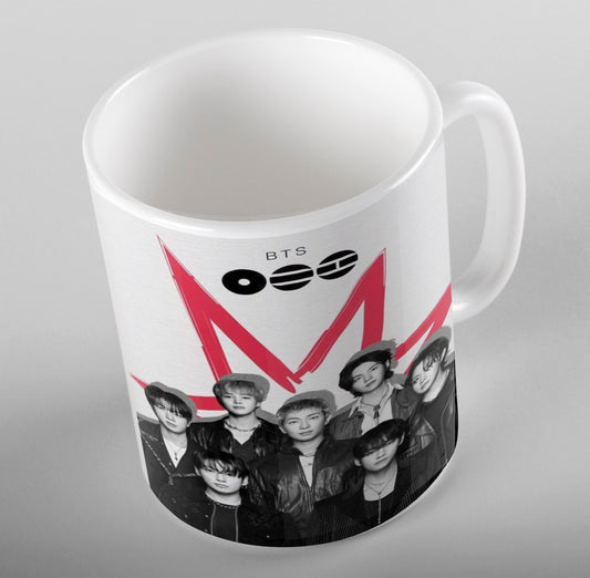 Arirang BTS Mug | Arirang BTS Red & Black Printed Coffee Cup | BTS Gift