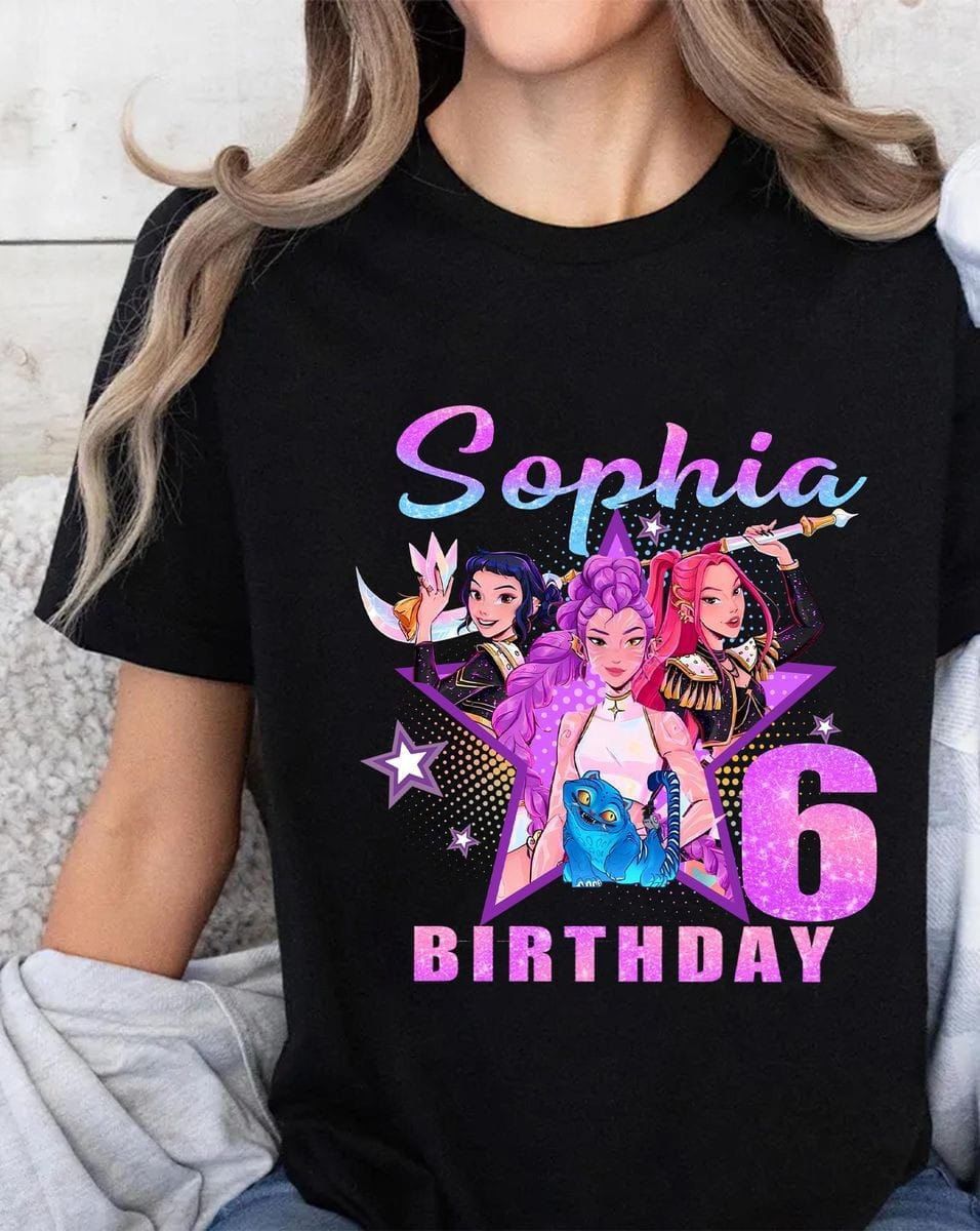 Huntrix K-Pop Graphic T-Shirt Edition 8