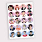 BTS All Member Stickers for Boys and Girls Army Uncut - Kpop Store Pakistan