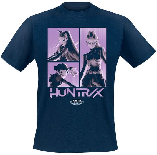 K-Pop Demon Hunters HUNTR/X T-Shirt | Dark Aesthetic Streetwear