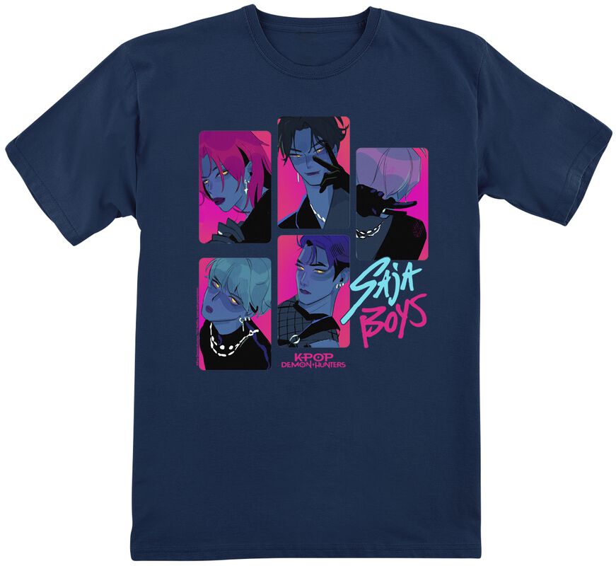 Saja Boys K-Pop Anime T-Shirt | Demon Hunters Collection